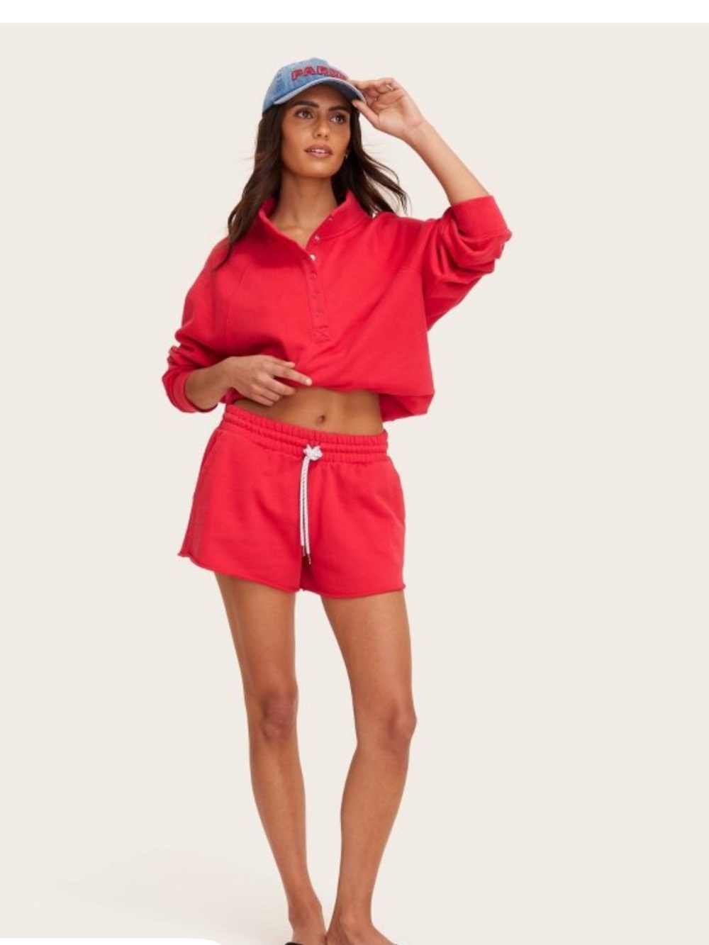 Women's Mid-Rise Pull-On Sweatshorts Parke x Target